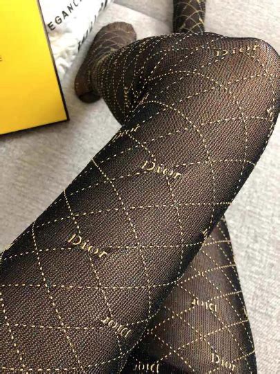 black dior tights